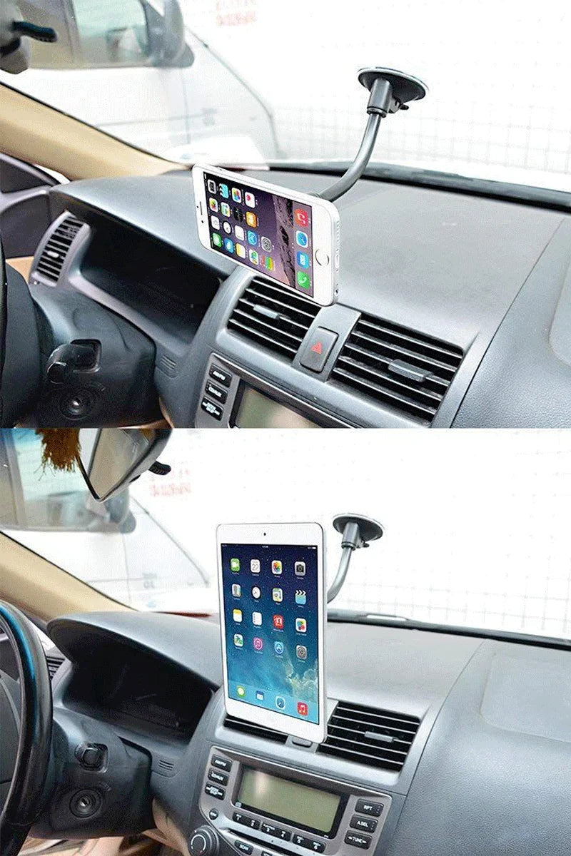 Magnetic Car Phone Mount — Long Arm Windshield Holder