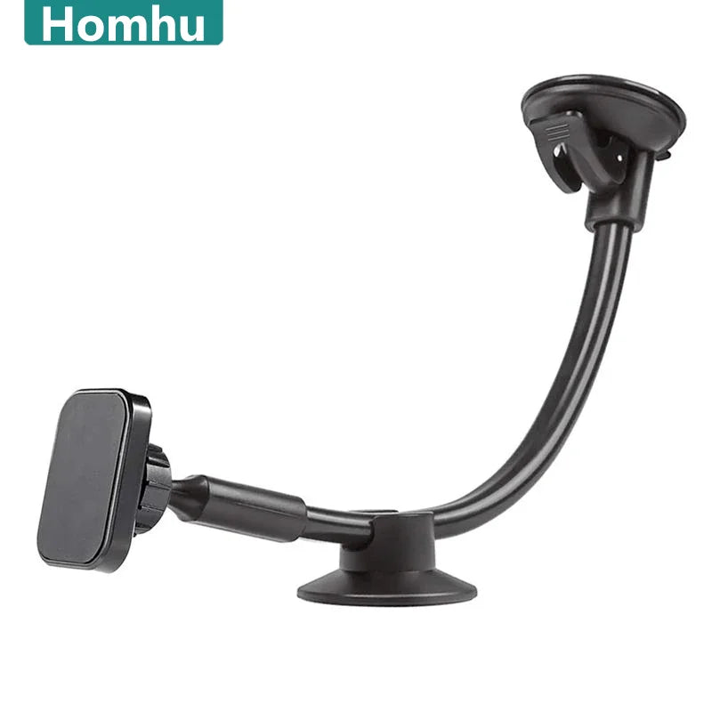 Magnetic Car Phone Mount — Long Arm Windshield Holder