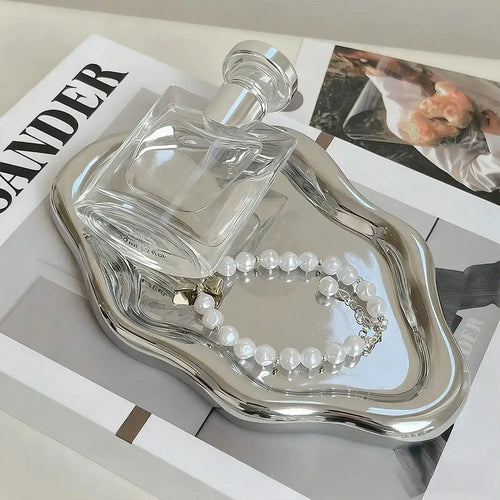 Cloud Shape Jewelry Tray — Minimalist Accessories Display