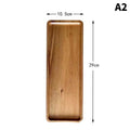 Minimalist Wood Tray — Solid Wood, Desk & Vanity Organizer