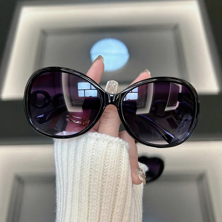 Square Vintage Sunglasses — Oversized Retro Frame, 3 Colors