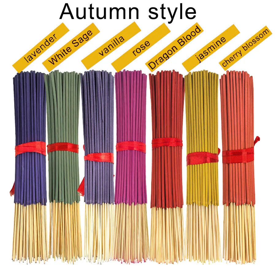 Aromatherapy Incense Sticks — 7 Scents, 140 Sticks