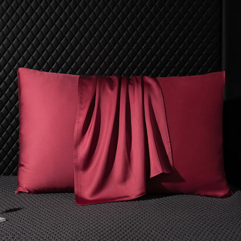 Mulberry Silk Pillowcase — Hair & Skin Care, Queen Size (Single or Set of 2)