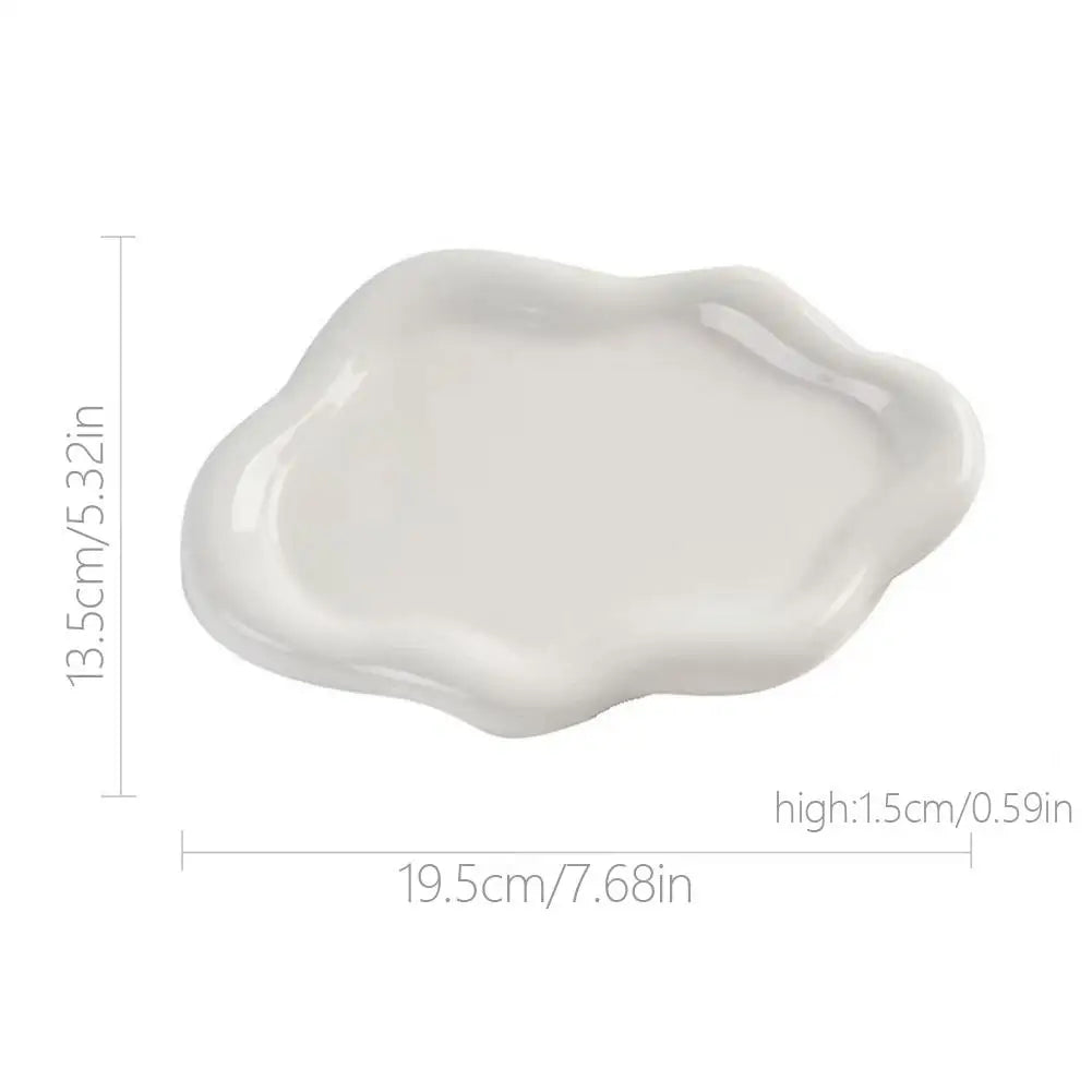 Cloud Shape Jewelry Tray — Minimalist Accessories Display