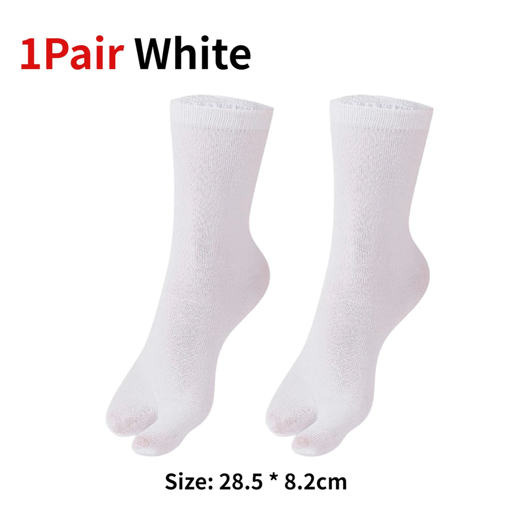 Japanese Split-Toe Socks — Two Finger Style (Unisex)