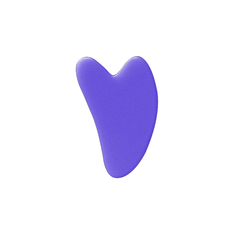 Facial Roller & Gua Sha Set — Resin Stone, 5 Colors