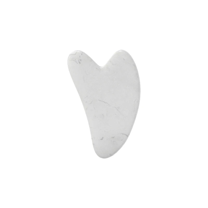 Facial Roller & Gua Sha Set — Resin Stone, 5 Colors