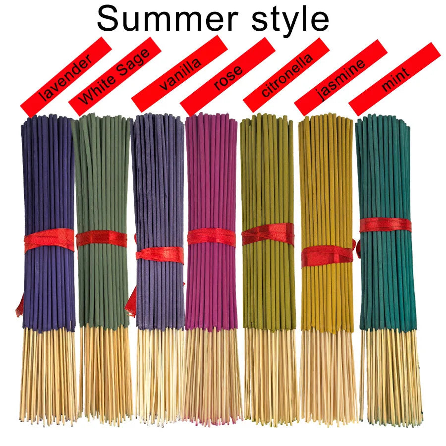 Aromatherapy Incense Sticks — 7 Scents, 140 Sticks