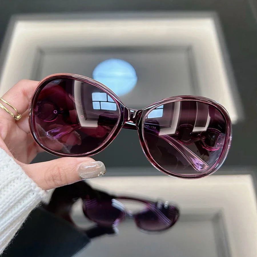 Square Vintage Sunglasses — Oversized Retro Frame, 3 Colors
