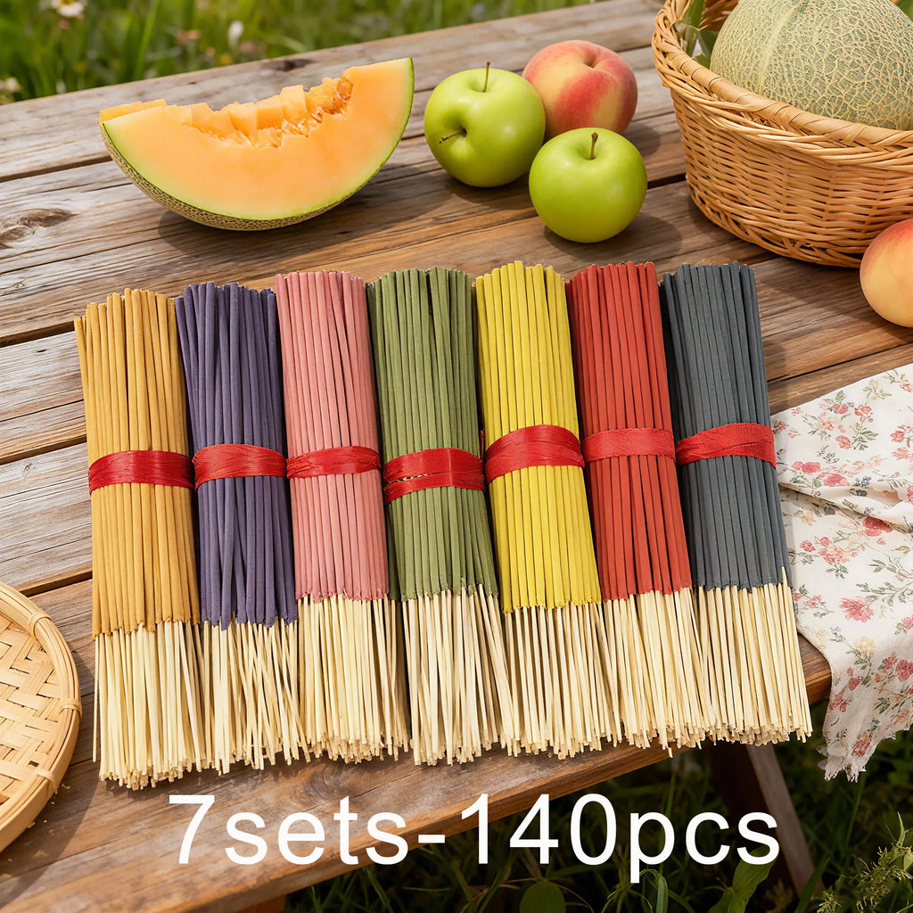 Aromatherapy Incense Sticks — 7 Scents, 140 Sticks