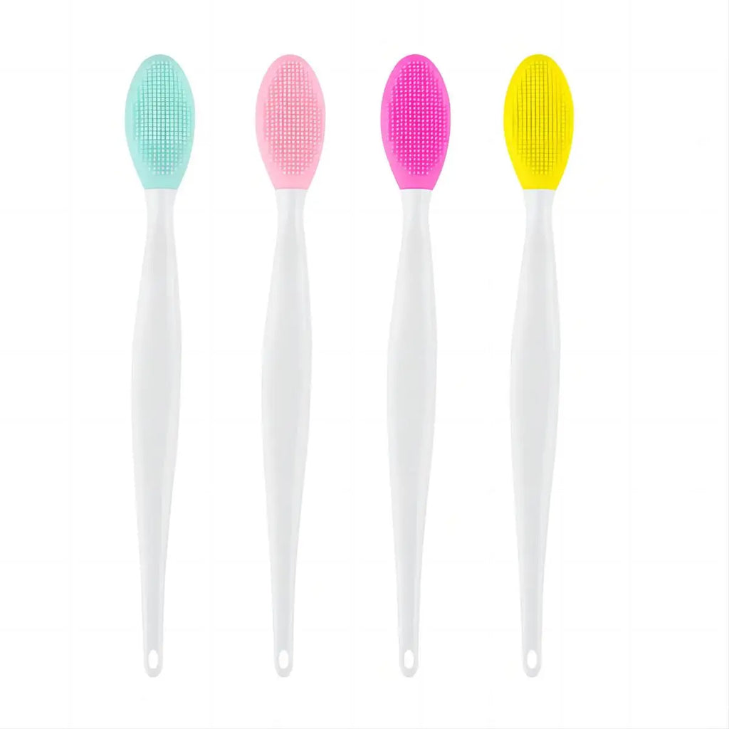 Silicone Face Cleansing Brush — Soft Bristle, Replacement Head Included
