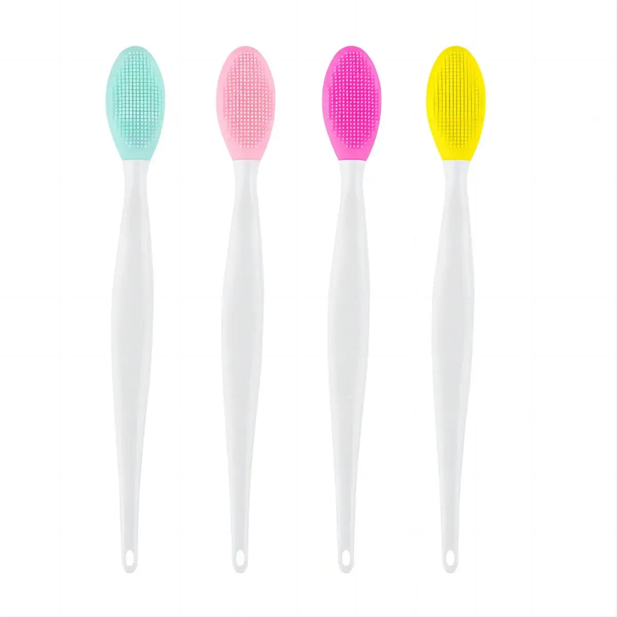 Silicone Face Cleansing Brush — Soft Bristle, Replacement Head Included