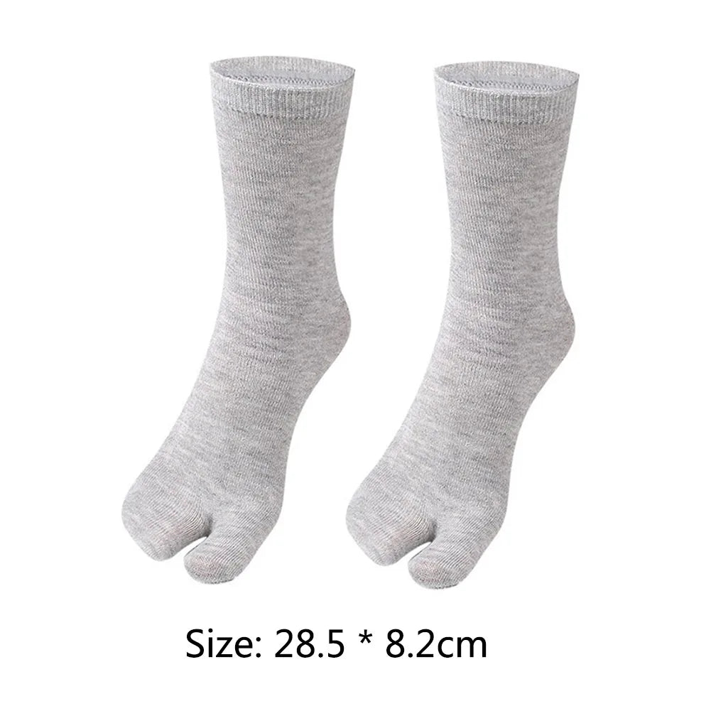 Japanese Split-Toe Socks — Two Finger Style (Unisex)