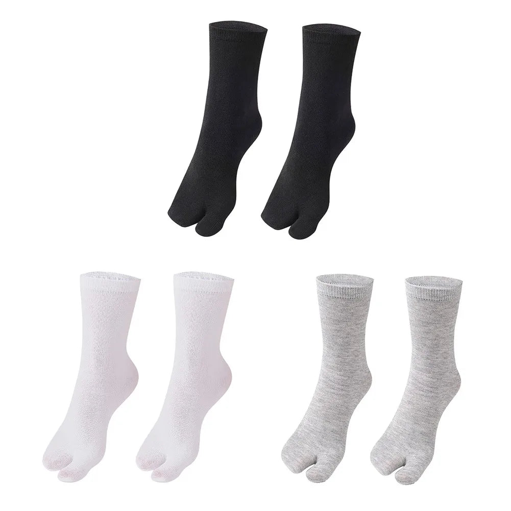 Japanese Split-Toe Socks — Two Finger Style (Unisex)