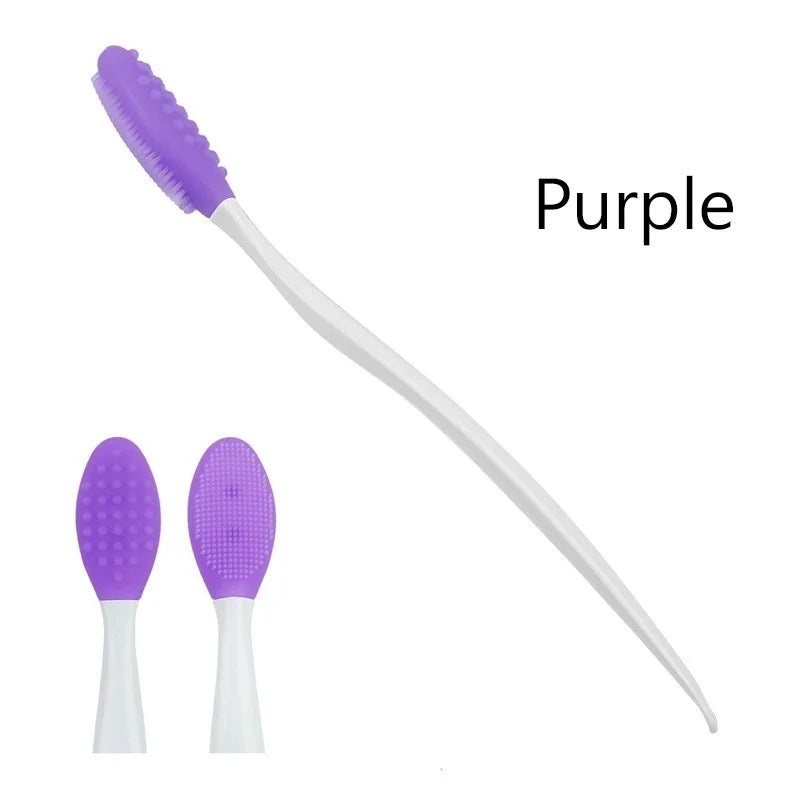 Silicone Face Cleansing Brush — Soft Bristle, Replacement Head Included
