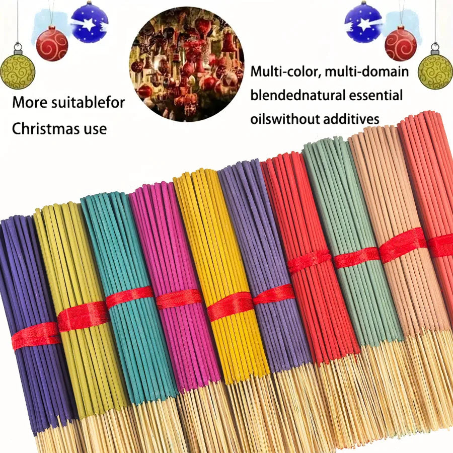 Aromatherapy Incense Sticks — 7 Scents, 140 Sticks