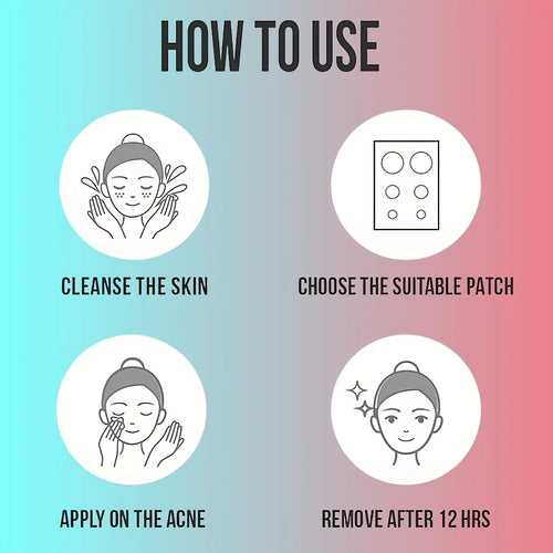 Colorful Star Pimple Patches — 432pcs Hydrocolloid Acne Cover