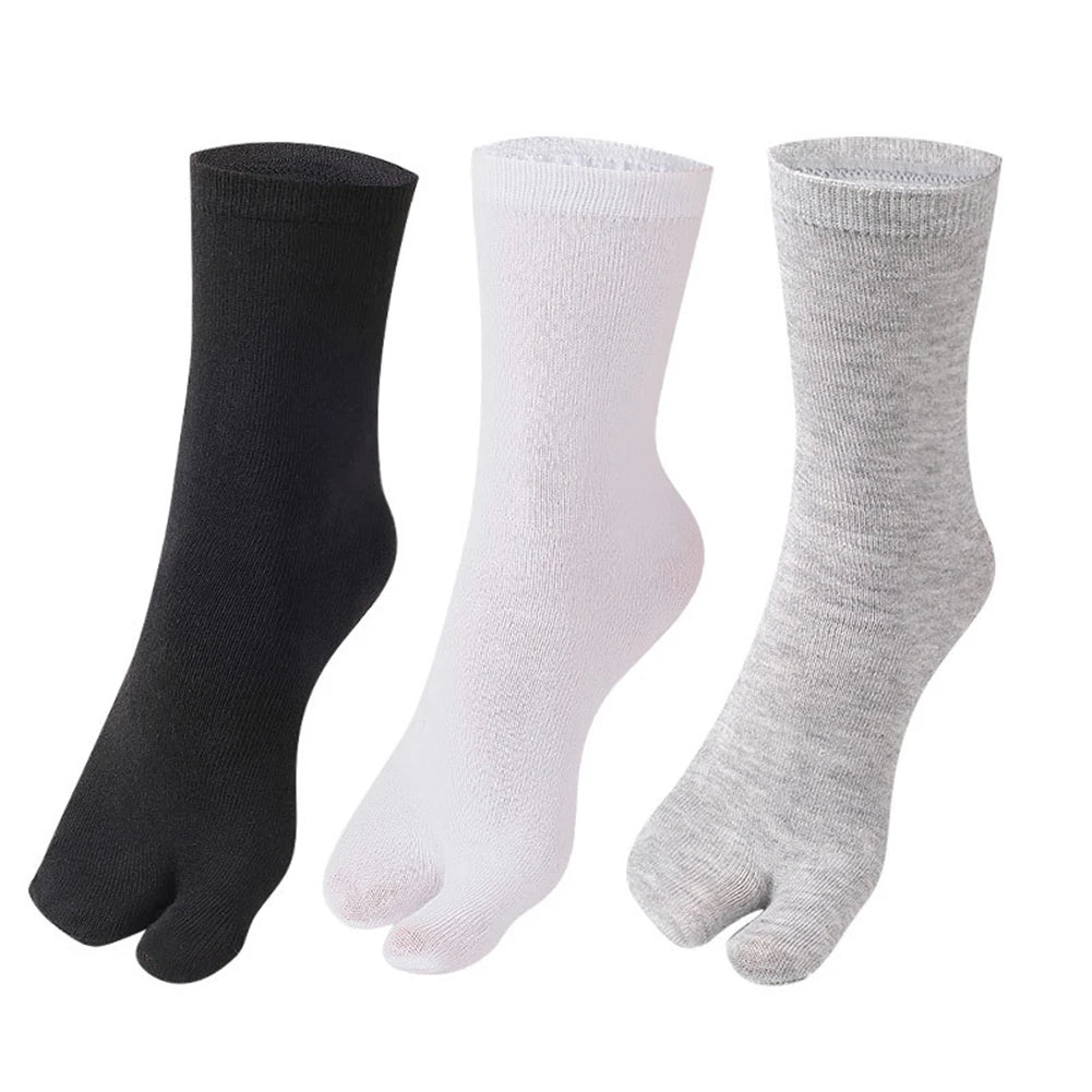 Japanese Split-Toe Socks — Two Finger Style (Unisex)