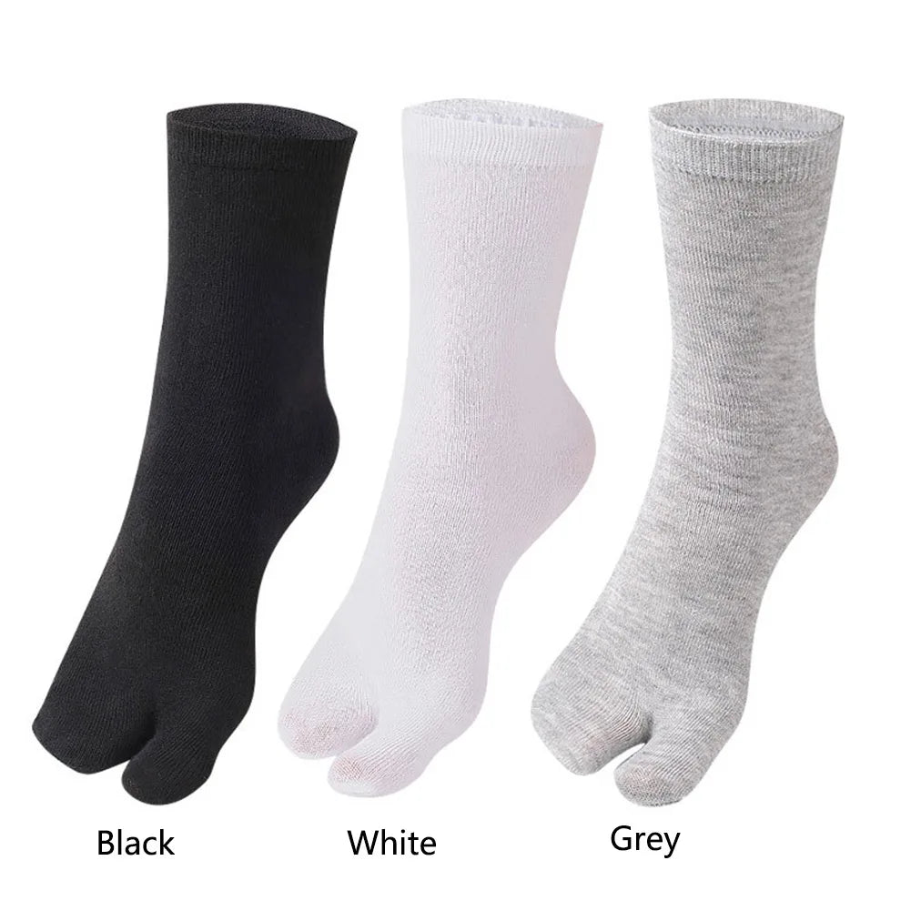 Japanese Split-Toe Socks — Two Finger Style (Unisex)
