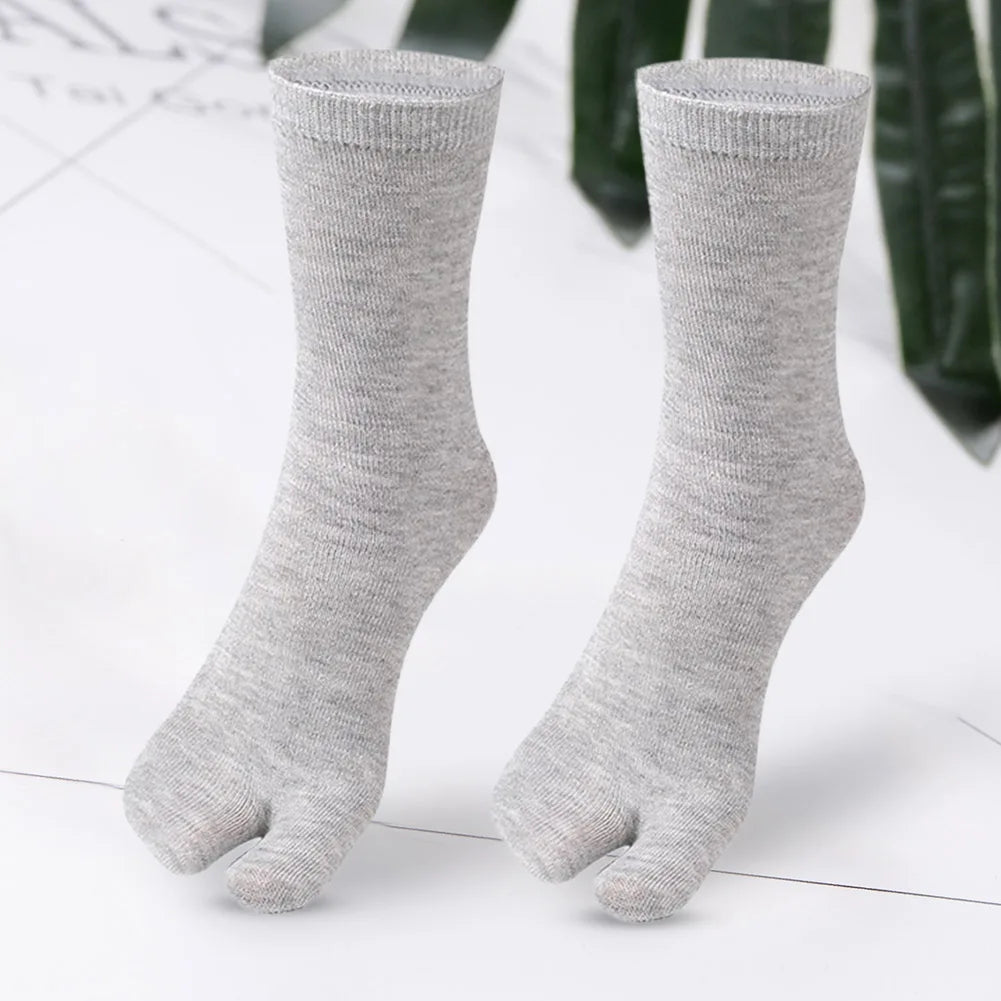 Japanese Split-Toe Socks — Two Finger Style (Unisex)