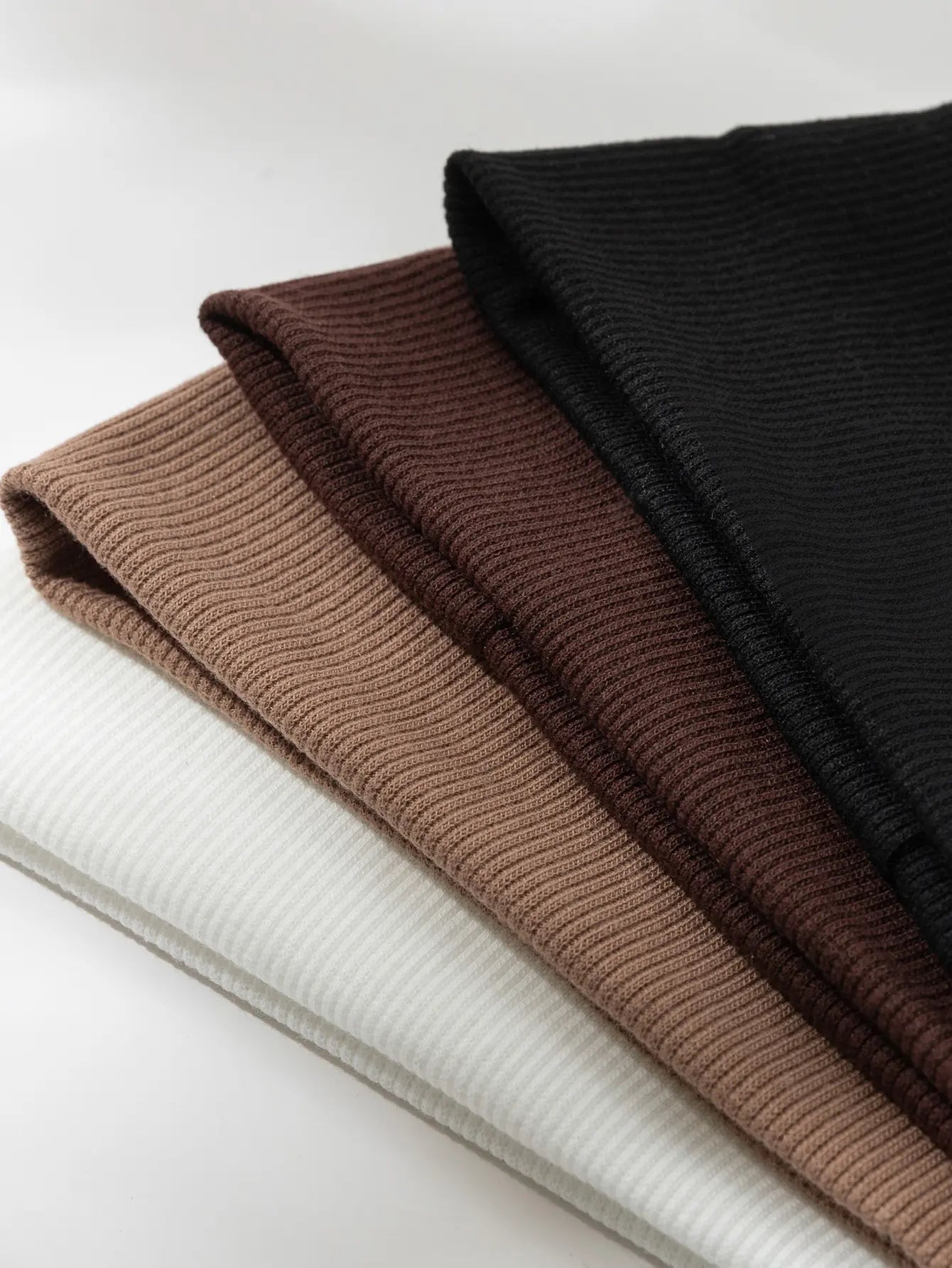 Solid Elastic Headband Set — 4pcs, Everyday & Workout