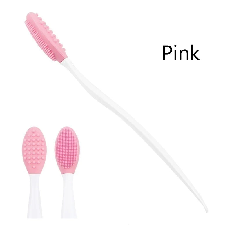 Silicone Face Cleansing Brush — Soft Bristle, Replacement Head Included